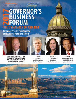 Governor's Business Forum