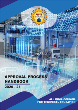 Approval Process Handbook 2020 - 21