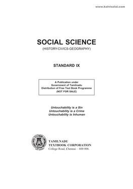 Social Science (History-Civics-Geography)