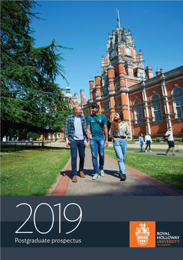 Postgraduate Prospectus Why Choose Us?