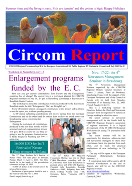 Enlargement Programs Funded by the E. C