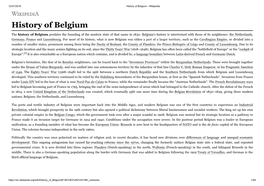 History of Belgium - Wikipedia