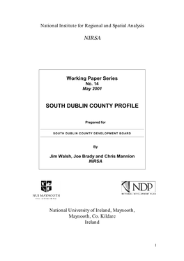 Nirsa South Dublin County Profile