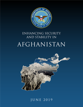 Enhancing Security and Stability in Afghanistan