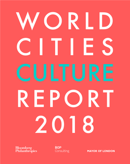 World Cities Culture Report 2018 Contents