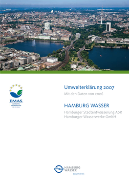Umwelterklärung 2007 HAMBURG WASSER