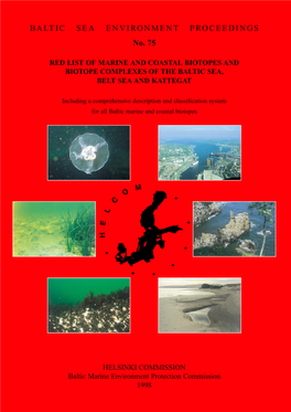 BALTIC SEA ENVIRONMENT PROCEEDINGS No. 75