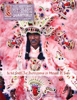 The Historic New Orleans Collection Quarterly, Vol Xxv, Number 2