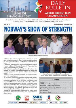 Norway's Show of Strength