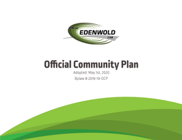 Official Community Plan Adopted: May 1St, 2020 Bylaw # 2019-19-OCP