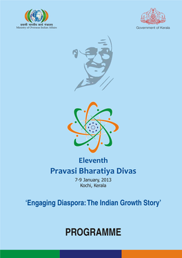 Pravasi Bharatiya Divas 7-9 January, 2013 Kochi, Kerala