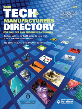 2008 BCBR Tech & Manufacturers Directory