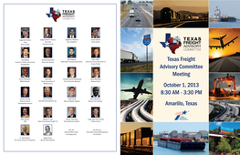 Texas Freight Advisory Committee Terminal Maritima Mazatlán SA De CV – México Judge Emmett Has Served As Harris County Judge Since March 6, 2007