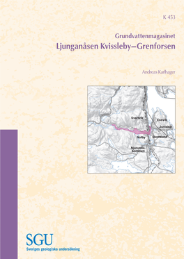 Grundvattenmagasinet Ljunganåsen Kvissleby-Grenforsen