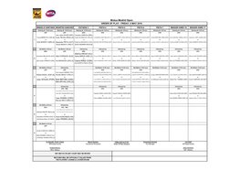 Mutua Madrid Open ORDER of PLAY - FRIDAY, 6 MAY 2016