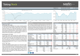 South African Overview Selected Announcements Expected Corporate Releases Dividend Data Please Refer to the Bottom of the Last P