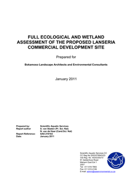 Ecological Impact Assessment.Pdf