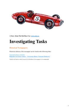 Investigating Tasks