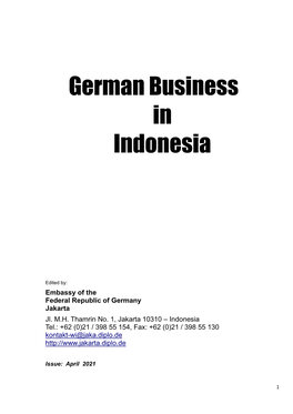 German Business in Indonesia