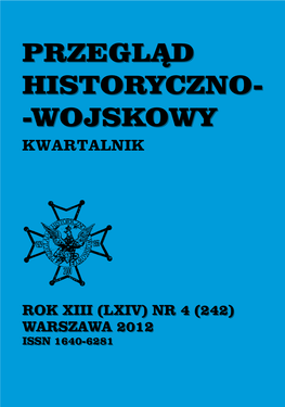 Przegląd Historyczno- -Wojskowy
