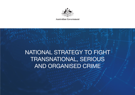 National Strategy to Fight Transnational, Serious and Organised Crime