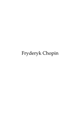 Fryderyk Chopin