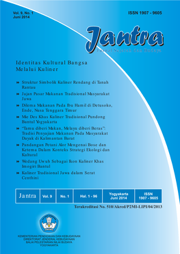 Jurnal Jantra Vol 9 No 1 Juni 2014