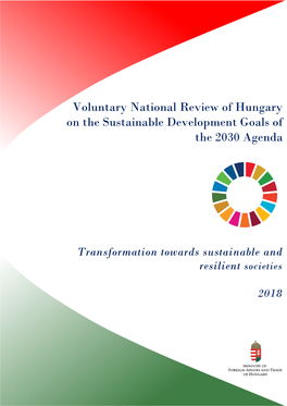 Hungary on the Sustainable Development Goals of the 2030 Agenda