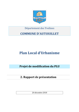 Plan Local D'urbanisme