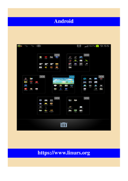 Android for Linux Users Android for Linux Users Table of Contents