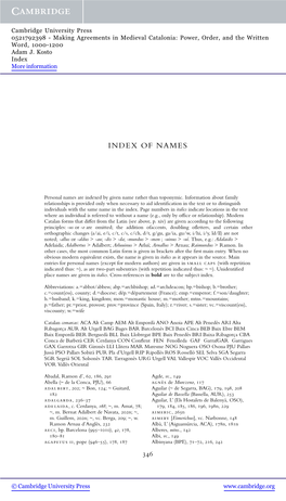 Index of Names