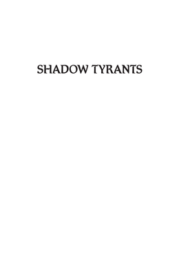 Shadow Tyrants 07 08 09 10 11 12 13 14 15 16 17 18 19 20 21 22 23 24 25 26 27 28 29 30 S31 N32