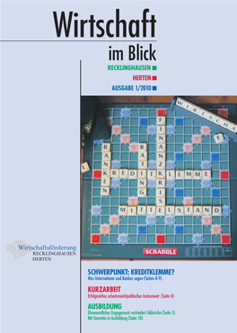 Im Blick RECKLINGHAUSEN N HERTEN N AUSGABE 1/2010 N