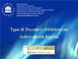 ESCMID Online Lecture Library © by Author