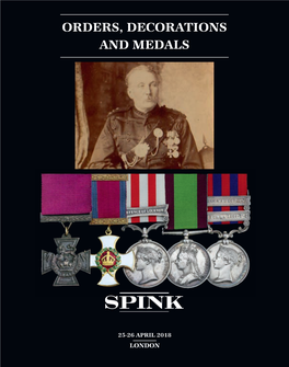 Orders, Decorations and Medals