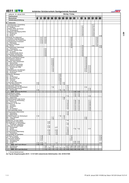 4611: Anfahrten Schülerverkehr Samtgemeinde Hanstedt