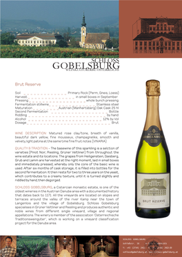 Weingut Schloss Gobelsburg