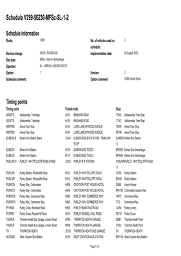 Standard Schedule V289-56230-Mfsc-SL-1-2