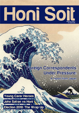 Foreign Correspondents Under Pressure: a Report from Japan