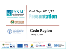 Gedo Region January 23, 2017