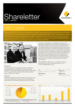 Shareletter ISSUE 6 // APRIL 2011