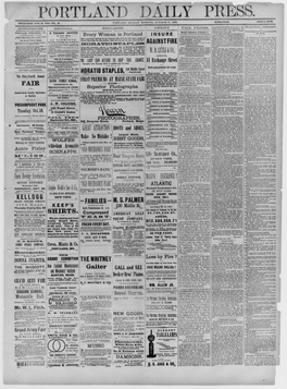 Portland Daily Press: December 26,1881