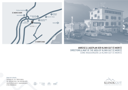 Anreise & Lageplan Der Klinik Gut St. Moritz