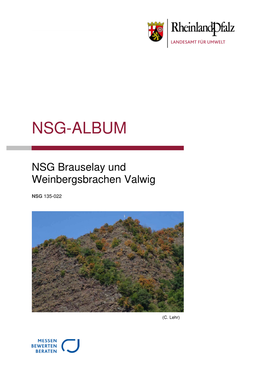 NSG-ALBUM Brauselay Und Weinbergsbrachen Valwig