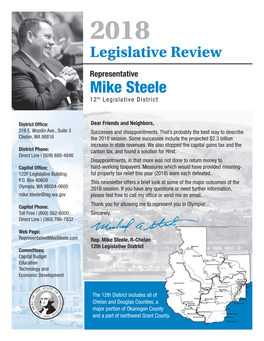 2018 Legislative Review