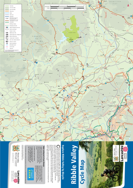 Ribble Valley Cycle Map