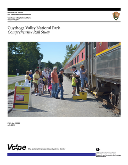 Cuyahoga Valley National Park Comprehensive Rail Study