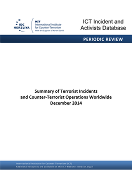 ICT Incident and Activists Database