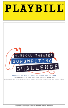 Copyright © 2018 Playbill Online Inc. All Marks Used by Permission