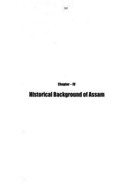 Historical Background of Assam 246